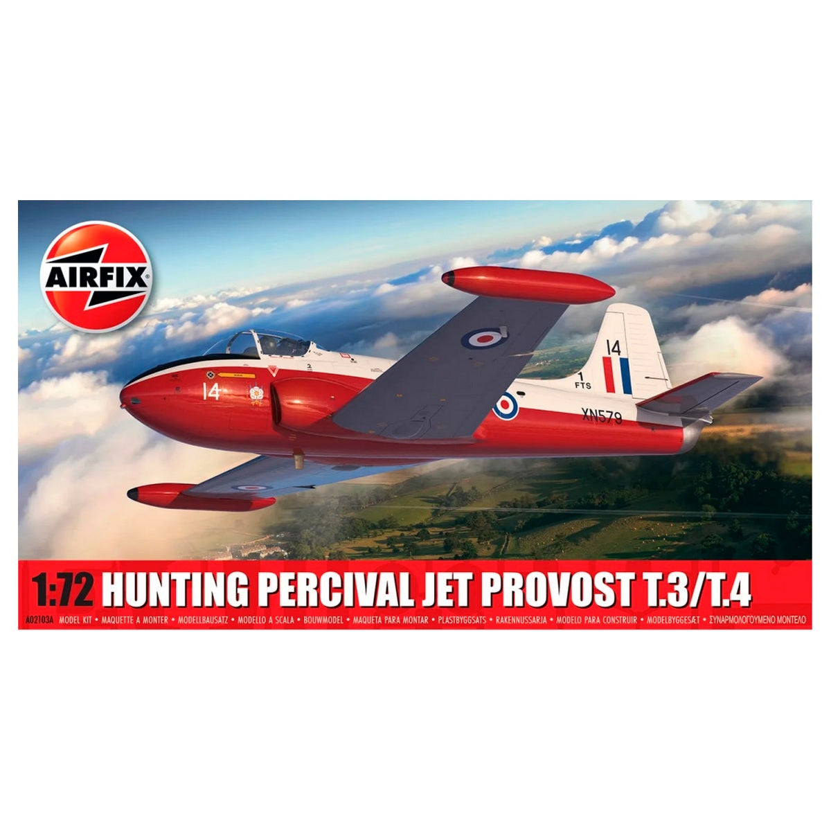 A02103A - Hunting Percival Jet Provost T.3/T.4, 1:72
